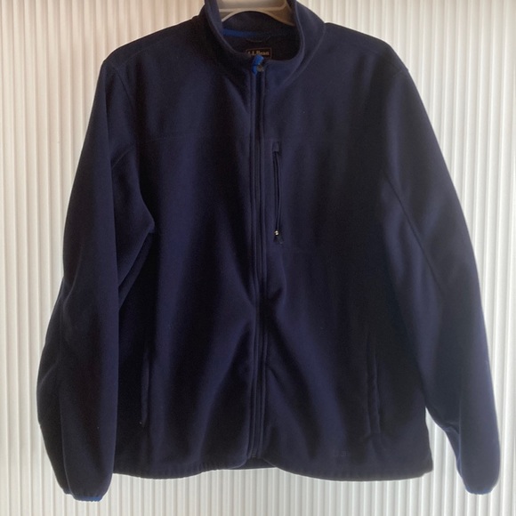 EUC Men’s L.L Bean zip up Fleece Sweater - Picture 1 of 4